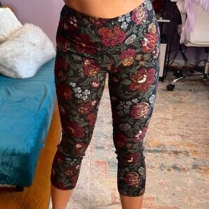 Vintage Y2K whimsigoth paisley capris